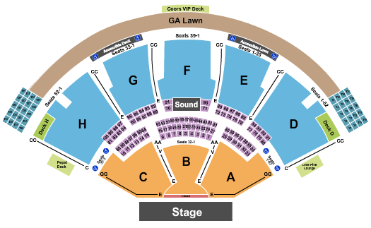 Ruoff Music Center Rod Stewart Seating Chart